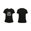never forget why you started women t-shirt black cotton never forget why you started women t-shirt black cotton