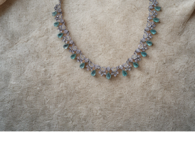 Miyora MYJ25009 necklace cubic zirconia Sea Green Close look 1024x768 1.png