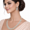 Miyora MYJ25009 statement necklace set cubic zirconia Sea Green front 4 Miyora MYJ25009 statement necklace set cubic zirconia Sea Green front 4
